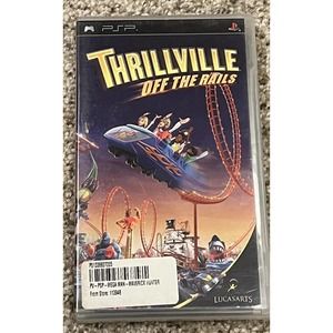 Thrillville Sony PSP Playstation Complete w/ Manual CIB Tested